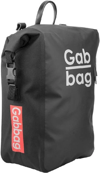 Gabbag Waterdichte Enkele Fietstas - 25 Liter - Zwart 8 Gabbag Waterdichte Enkele Fietstas - 25 Liter - Zwart - Afbeelding 6