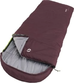 Outwell Campion Lux Slaapzak - Aubergine Rood