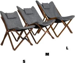 Bo-Camp Urban Outdoor Bloomsbury Relaxstoel - Grijs - S -Professionele outdoor kampeerwinkel 1135 900 bo camp bloomsbury s grijs 6