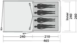 Easy Camp Galaxy 400 Steel Blue Tunneltent - 4 Personen 11 Easy Camp Galaxy 400 Steel Blue Tunneltent - 4 Personen -Professionele outdoor kampeerwinkel 1179 1900 e5f08167 cd39 48bb 9924 b67496b9e714 1280x960