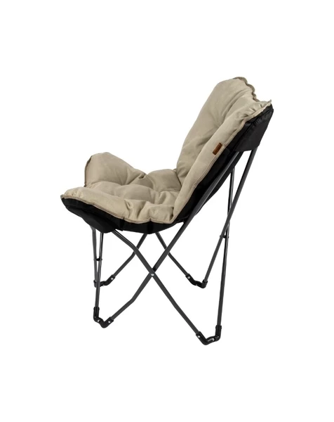 Bo-Camp Urban Outdoor Redbridge Vlinderstoel - Beige 6 Bo-Camp Urban Outdoor Redbridge Vlinderstoel - Beige - Afbeelding 4