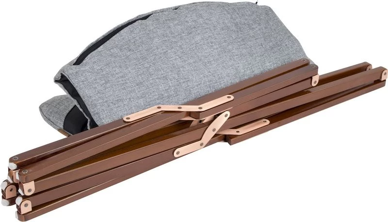 Bo-Camp Urban Outdoor Bloomsbury Vlinderstoel - Grijs - L 8 Bo-Camp Urban Outdoor Bloomsbury Vlinderstoel - Grijs - L - Afbeelding 6