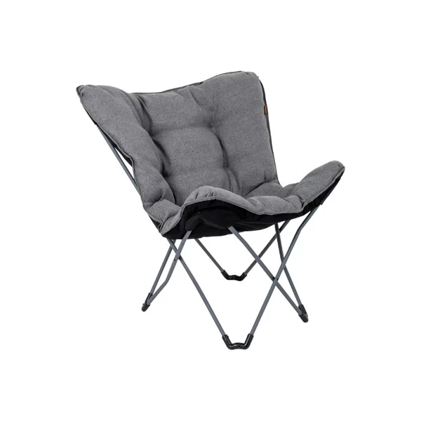 Bo-Camp Urban Outdoor Grainger Vlinderstoel - Antraciet - L 3 Bo-Camp Urban Outdoor Grainger Vlinderstoel - Antraciet - L