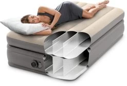 Intex Prime Comfort Luchtbed - Eenpersoons - Ingebouwde Elektrische Pomp 14 Intex Prime Comfort Luchtbed - Eenpersoons - Ingebouwde Elektrische Pomp -Professionele outdoor kampeerwinkel 1320 1900 64162 inuse 2023 300