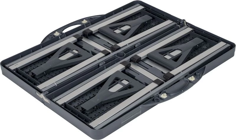 Bo-Camp 130 X 85 Inklapbare Picknicktafel - Grijs 6 Bo-Camp 130 X 85 Inklapbare Picknicktafel - Grijs - Afbeelding 4