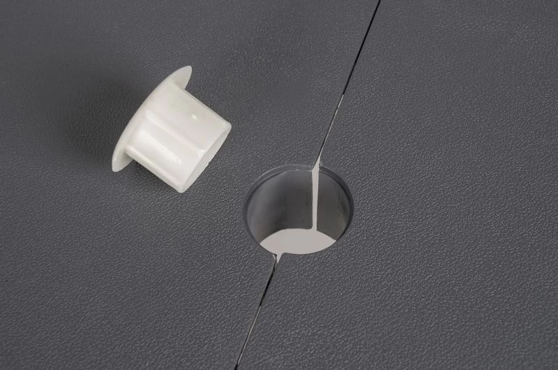 Bo-Camp 130 X 85 Inklapbare Picknicktafel - Grijs 11 Bo-Camp 130 X 85 Inklapbare Picknicktafel - Grijs - Afbeelding 9