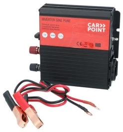 Carpoint Pure Sinus Omvormer 12V Naar 230V - 300W