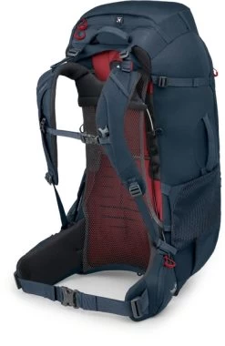 Osprey Farpoint Trek Pack Rugzak - Blauw - 55 Liter -Professionele outdoor kampeerwinkel 1900 1425 farpointtrekpack55 s22 sideback mutedspaceblue 10003693