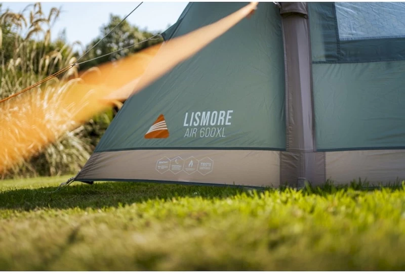Vango Lismore Air 600XL Opblaasbare Tunneltent - 5 Persoons - Groen 9 Vango Lismore Air 600XL Opblaasbare Tunneltent - 5 Persoons - Groen - Afbeelding 7