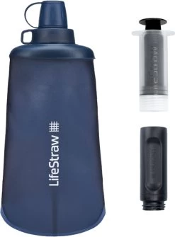 Lifestraw Peak Opvouwbare Waterfilter Fles - 650 Ml - Blauw 12 Lifestraw Peak Opvouwbare Waterfilter Fles - 650 Ml - Blauw -Professionele outdoor kampeerwinkel 1900 1900 00104066 04