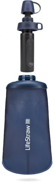 Lifestraw Peak Opvouwbare Waterfilter Fles - 650 Ml - Blauw 8 Lifestraw Peak Opvouwbare Waterfilter Fles - 650 Ml - Blauw - Afbeelding 6