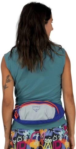 Osprey Daylite Heuptas - Blauw/Oranje -Professionele outdoor kampeerwinkel 1900 1900 0007 daylitewaist s23 onbody5 silverliningblueberry 10005144