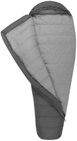 Sea To Summit Treeline Long Slaapzak - Grijs -Professionele outdoor kampeerwinkel 1900 1900 sea to summit treeline tli down sleeping bag detail 4