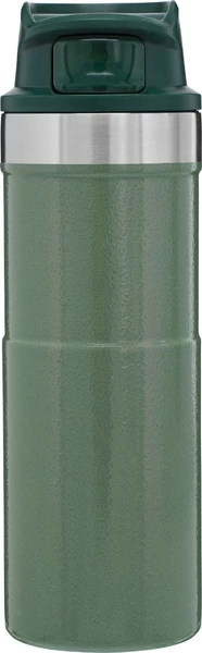 Stanley The Trigger-Action Travel Thermosfles - 470 Ml - Donkergroen 5 Stanley The Trigger-Action Travel Thermosfles - 470 Ml - Donkergroen - Afbeelding 3