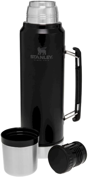 Stanley The Legendary Classic Thermosfles - 1 Liter - Mat Zwart 4 Stanley The Legendary Classic Thermosfles - 1 Liter - Mat Zwart - Afbeelding 2