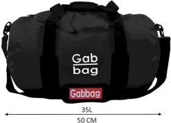 Gabbag Travel S 35L Waterdichte Tas - Zwart -Professionele outdoor kampeerwinkel 4 0jgr310 100 resultaat