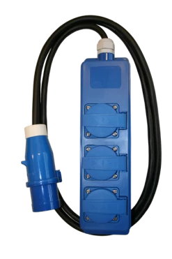 Haba Triple-unit Doos + CEE-stekker 1,5m