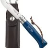 Opinel N°08 Inox RVS Zakmes - Blauw 2 Opinel N°08 Inox RVS Zakmes - Blauw -Professionele outdoor kampeerwinkel 5118 t24le 08 resultaat