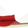 La Siesta Alabama Kingsize 2 Persoons Hangmat - Red Pepper -Professionele outdoor kampeerwinkel 595 1200 nqr14 21 alabama red pepper quilted kingsize spreader bar hammock image 01