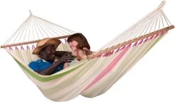 La Siesta Colada 1 Persoons Hangmat - Kiwi 7 La Siesta Colada 1 Persoons Hangmat - Kiwi -Professionele outdoor kampeerwinkel 697 1200 cor14 4 colada kiwi weather resistant double spreader bar hammock image 02