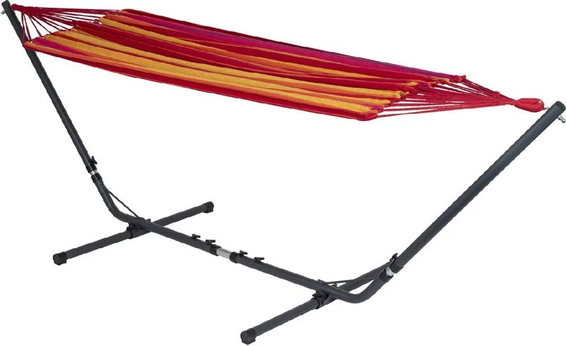 Bo-Camp Rumba 1 Persoons Hangmat - Sunset 4 Bo-Camp Rumba 1 Persoons Hangmat - Sunset - Afbeelding 2