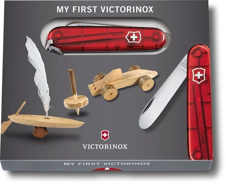 My First Victorinox Kinderzakmes - Rood 5 My First Victorinox Kinderzakmes - Rood - Afbeelding 3
