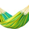 La Siesta Sonrisa 1 Persoons Hangmat - Lime 1 La Siesta Sonrisa 1 Persoons Hangmat - Lime -Professionele outdoor kampeerwinkel 800 1074 snh14 4 sonrisa lime weather resistant single classic hammock image 01 1