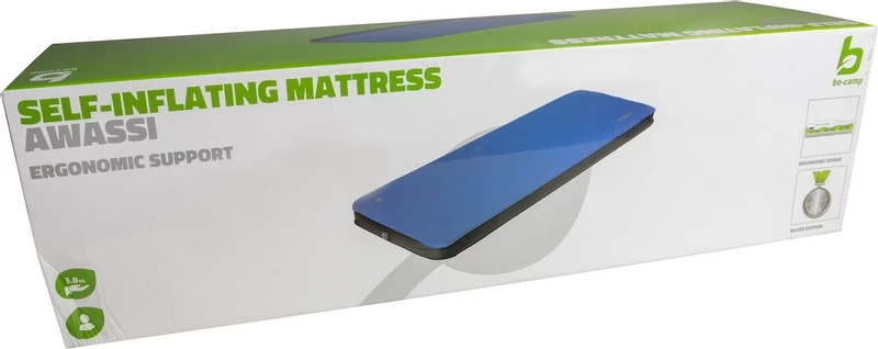 Bo-Camp Awassi Silver Zelfopblazende Slaapmat 11 Bo-Camp Awassi Silver Zelfopblazende Slaapmat - Afbeelding 9