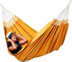 La Siesta Currambera 2 Persoons Hangmat - Apricot 8 La Siesta Currambera 2 Persoons Hangmat - Apricot -Professionele outdoor kampeerwinkel 800 934 cuh16 5 currambera apricot cotton double classic hammock image 02