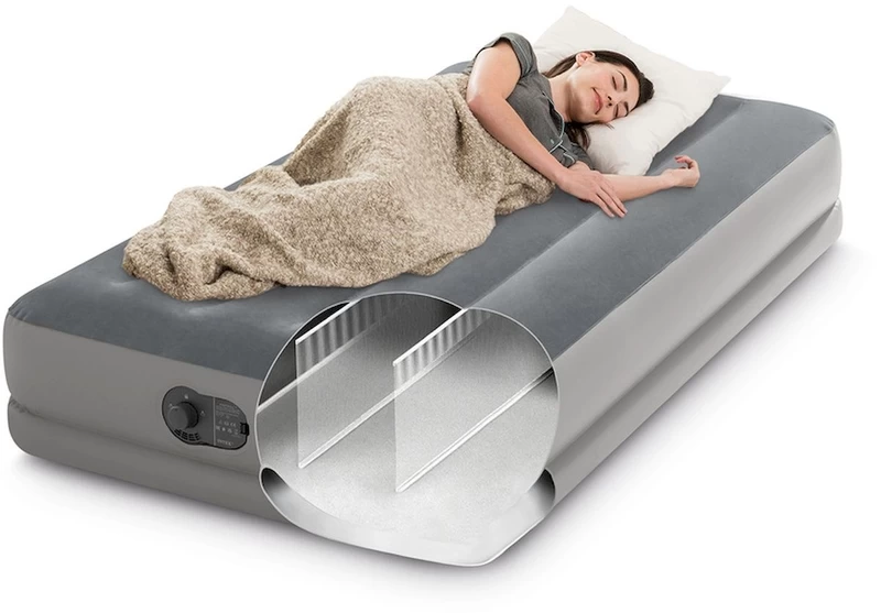 Intex Prestige Mid-Rise Luchtbed - Eenpersoons - Ingebouwde Elektrische Pomp 7 Intex Prestige Mid-Rise Luchtbed - Eenpersoons - Ingebouwde Elektrische Pomp - Afbeelding 5