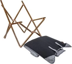 Bo-Camp Urban Outdoor Bloomsbury Vlinderstoel - Grijs - M 19 Bo-Camp Urban Outdoor Bloomsbury Vlinderstoel - Grijs - M -Professionele outdoor kampeerwinkel 900 1006 1200369 9