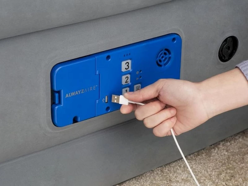 Bestway AlwayzAire Comfort Luchtbed - Queensize - Ingebouwde Elektrische Pomp 8 Bestway AlwayzAire Comfort Luchtbed - Queensize - Ingebouwde Elektrische Pomp - Afbeelding 6