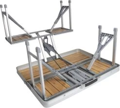 Bo-Camp 136 X 85 Inklapbare Picknicktafel - Bamboe 24 Bo-Camp 136 X 85 Inklapbare Picknicktafel - Bamboe -Professionele outdoor kampeerwinkel 900 1350 1404800 06