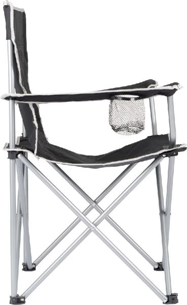 Camp Gear Compact Vouwstoel - Zwart 5 Camp Gear Compact Vouwstoel - Zwart - Afbeelding 3