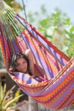 La Siesta Carolina 2 Persoons Hangmat - Flowers 12 La Siesta Carolina 2 Persoons Hangmat - Flowers -Professionele outdoor kampeerwinkel 900 598 cah16 2 carolina flowers cotton double classic hammock image 05