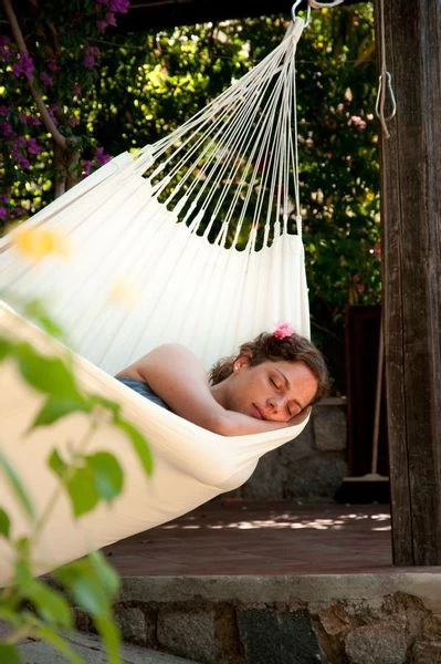 La Siesta Modesta 1 Persoons Hangmat - Latte 4 La Siesta Modesta 1 Persoons Hangmat - Latte - Afbeelding 2