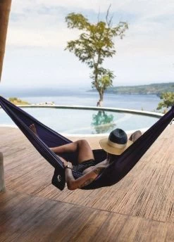 Ticket To The Moon Hangmat 2 Persoons Original Double - Navy Blue/Purple -Professionele outdoor kampeerwinkel 900 647 a28i2167