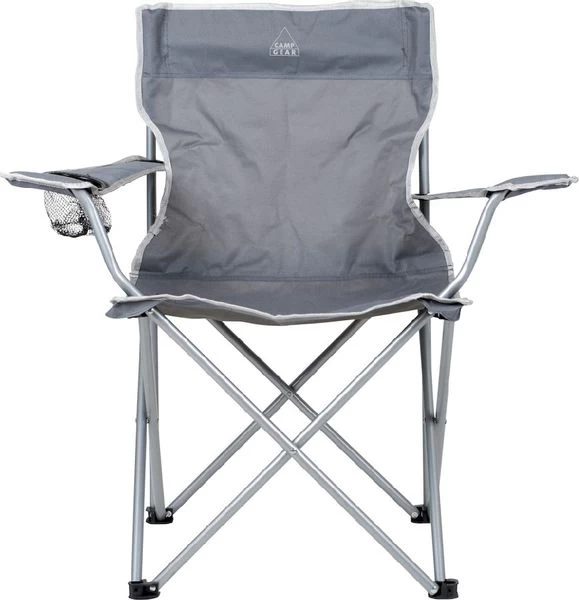 Camp Gear Compact Vouwstoel-Grijs 4 Camp Gear Compact Vouwstoel-Grijs - Afbeelding 2