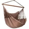 La Siesta Habana Hangstoel XL - Chocolate 2 La Siesta Habana Hangstoel XL - Chocolate -Professionele outdoor kampeerwinkel 900 820 hal21 6 habana chocolate organic cotton lounger hammock chair image 01