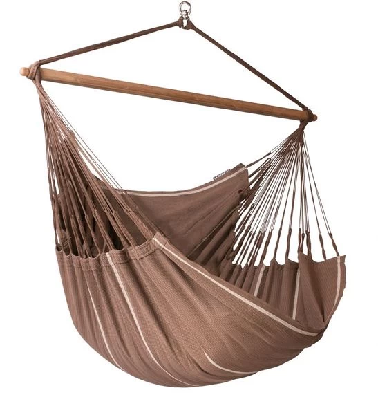 La Siesta Habana Hangstoel XL - Chocolate 3 La Siesta Habana Hangstoel XL - Chocolate