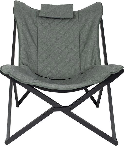 Bo-Camp Industrial Molfat Relaxstoel - Groen/Grijs 4 Bo-Camp Industrial Molfat Relaxstoel - Groen/Grijs - Afbeelding 2