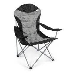 Kampa XL High Back Chair Fog Vouwstoel - Grijs