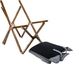 Bo-Camp Urban Outdoor Bloomsbury Relaxstoel - Grijs - S -Professionele outdoor kampeerwinkel 900 900 bo camp bloomsbury s grijs 1