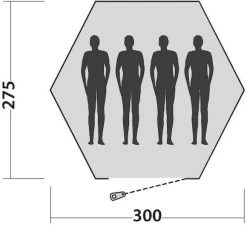 Easy Camp Bolide 400 Tipitent - 4 Personen 14 Easy Camp Bolide 400 Tipitent - 4 Personen -Professionele outdoor kampeerwinkel 900 983 plattegrond bolide 2