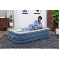 Bestway AlwayzAire Luchtbed - Eenpersoons - Ingebouwde Elektrische Pomp 15 Bestway AlwayzAire Luchtbed - Eenpersoons - Ingebouwde Elektrische Pomp -Professionele outdoor kampeerwinkel bestway alwayzaire 1persoons 6