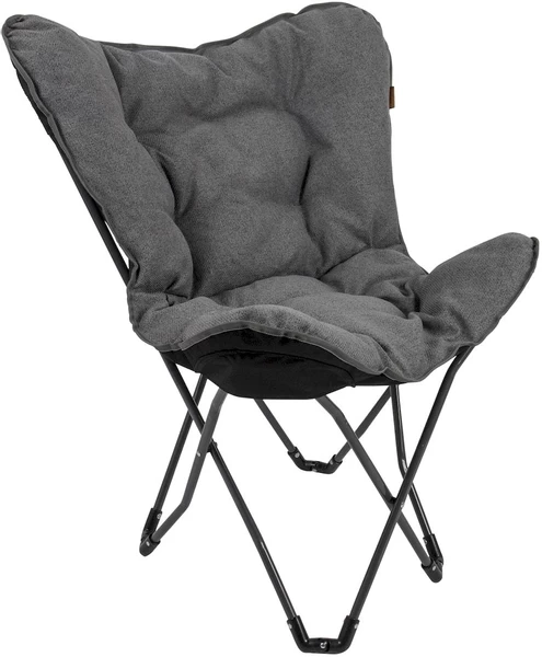 Bo-Camp Urban Outdoor Grainger Vlinderstoel - Antraciet 3 Bo-Camp Urban Outdoor Grainger Vlinderstoel - Antraciet