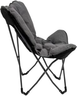 Bo-Camp Urban Outdoor Grainger Vlinderstoel - Antraciet 14 Bo-Camp Urban Outdoor Grainger Vlinderstoel - Antraciet -Professionele outdoor kampeerwinkel bo camp grainger vlinderstoel grijs 8