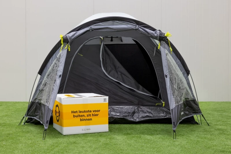 Kampa Brighton Grey 3 Tunneltent - 3 Persoons 7 Kampa Brighton Grey 3 Tunneltent - 3 Persoons - Afbeelding 5