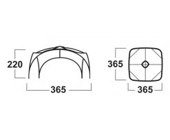 Husky Broof L Partytent 13 Husky Broof L Partytent -Professionele outdoor kampeerwinkel broofl afmetingen
