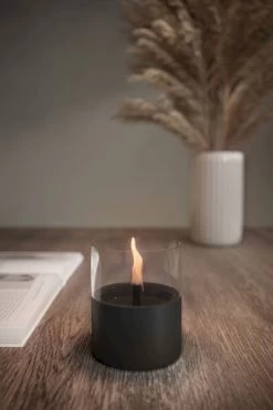 Tenderflame Lilly 10 Tafelhaard - Zwart 6 Tenderflame Lilly 10 Tafelhaard - Zwart -Professionele outdoor kampeerwinkel lilly 10 glass black 1 op maat 2